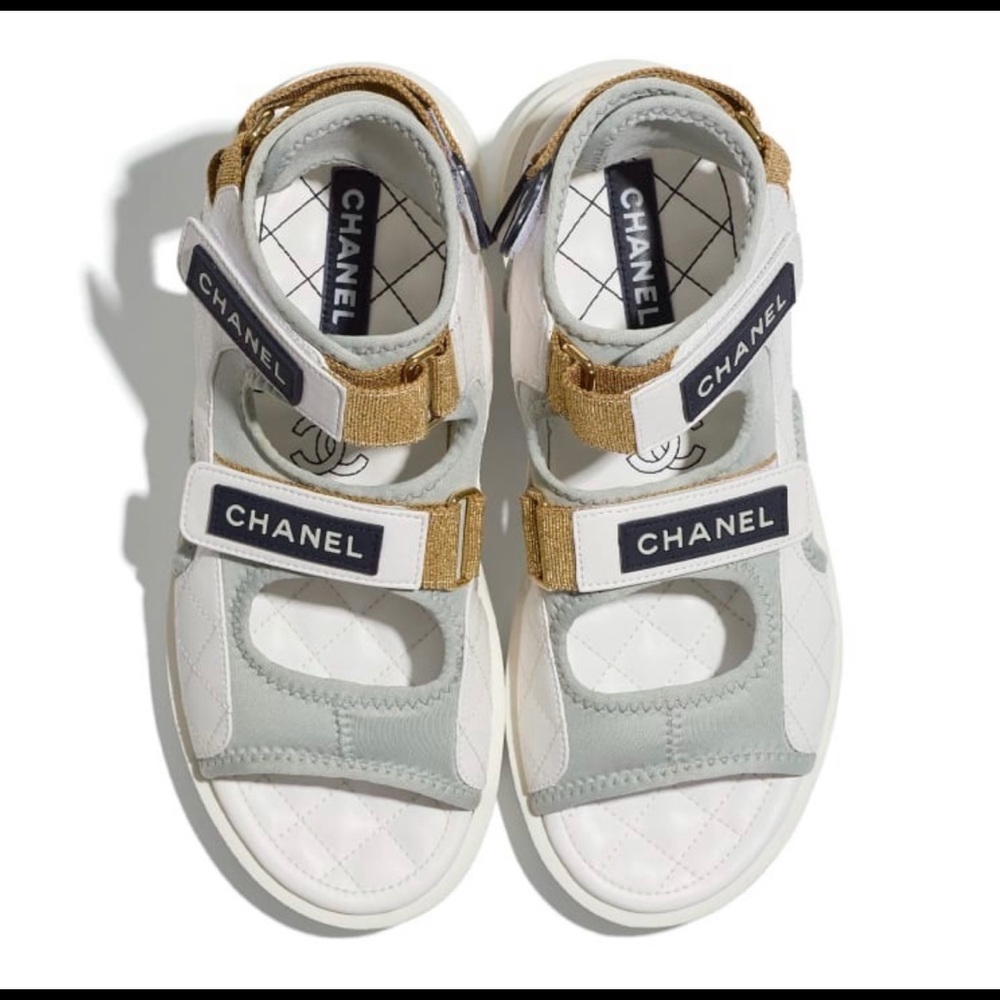 Brand new chanel gladiators